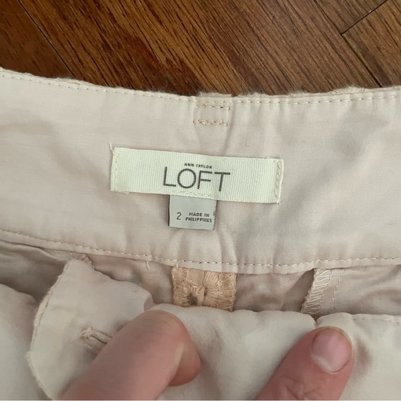 LOFT diamond eyelet riviera shorts - Picture 2 of 3